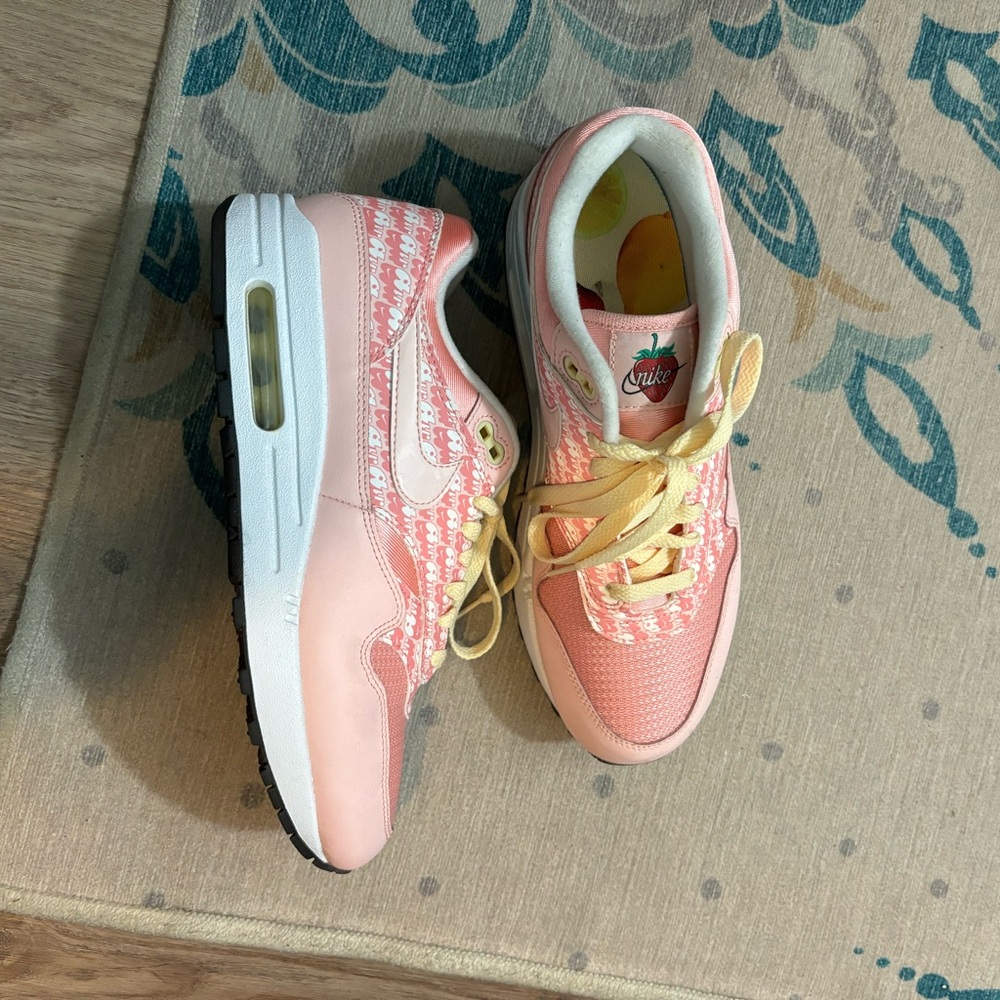 Pink lemonade Nike air max shoes